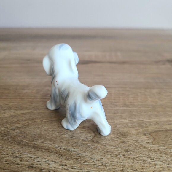 Vintage porcelain dog figurine. Japan. - Picture 4 of 5